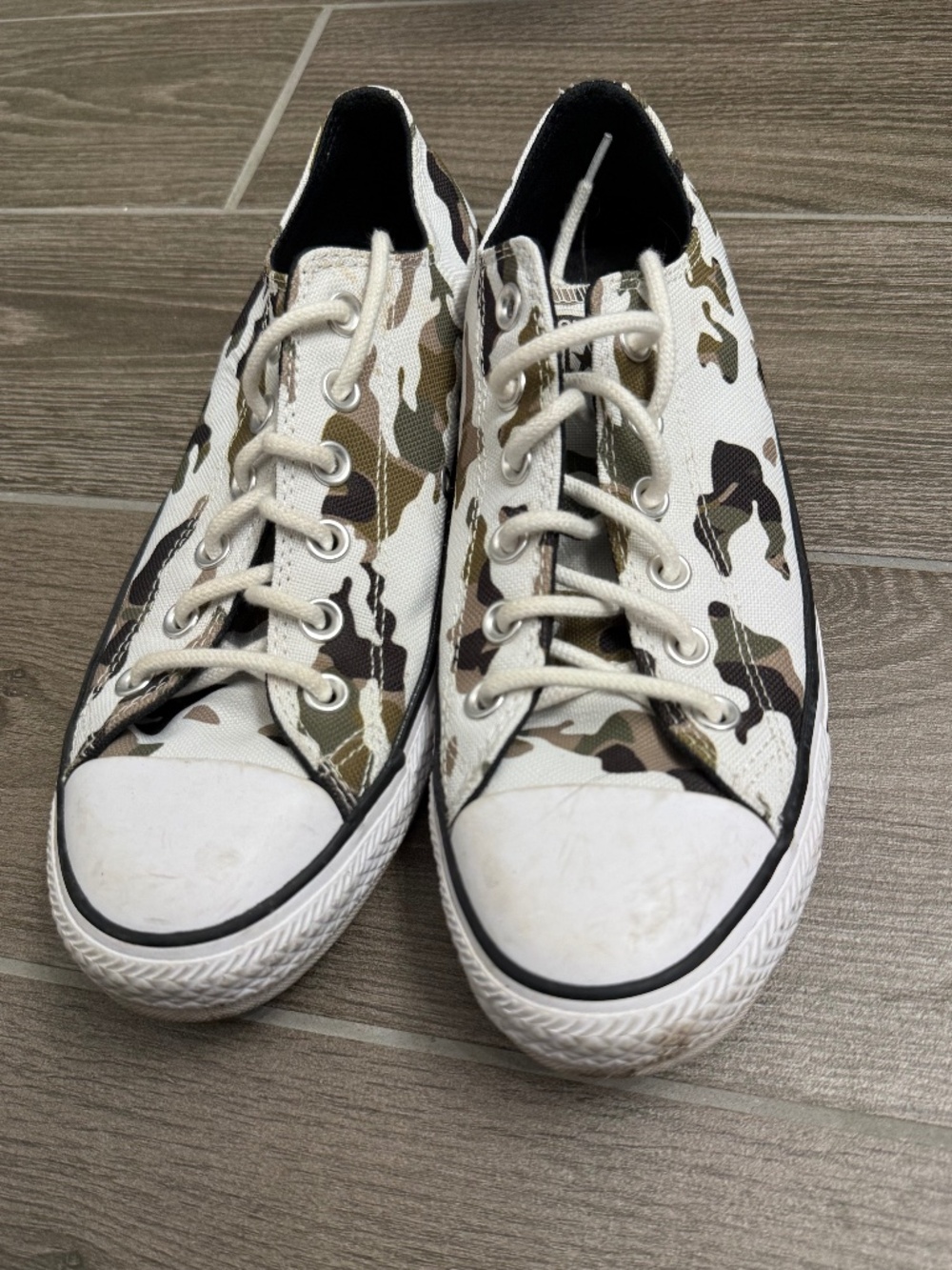 Camo Converse